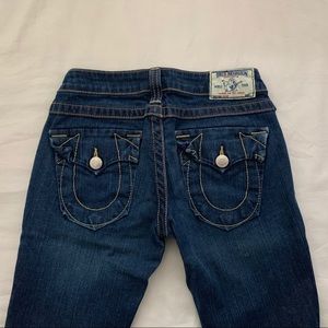 True Religion Medium Wash Skinny Denim